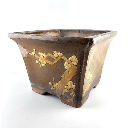 紫砂花盆（有冲线）