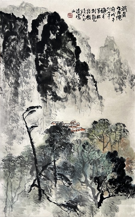 李琼久 山水