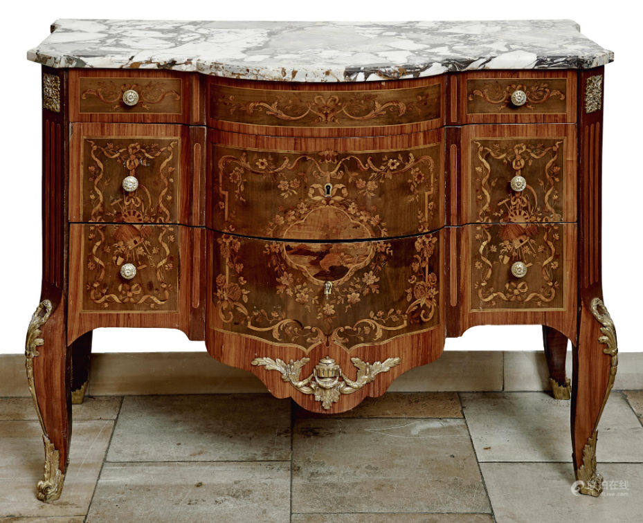 Transition-Kommode, Frankreich, um 1770