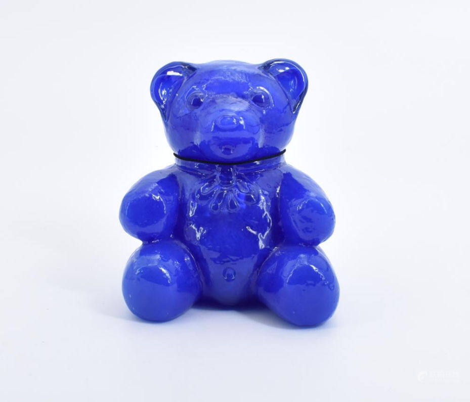 Mück, Hajo: Glashütte Eisch, Jahresobjekt 1996: ''Teddy''