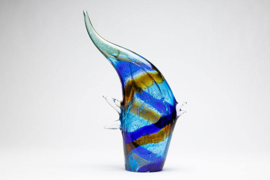 Cammozzo, Enrico: Glasskulptur ''Fisch''