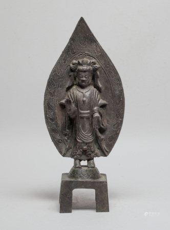 Special Form Chinese Bronze Buddha
