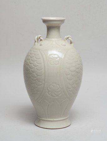 Chinese Shipwreck Ding Ware Porcelain Vase