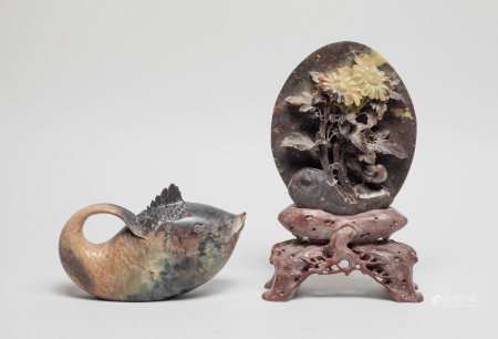 Chinese Export Stone Sculptures