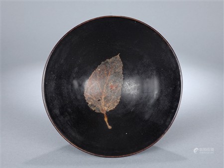 吉州窯木葉茶盞