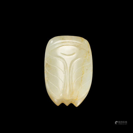 Chinese Han Dynasty Jade Cicada