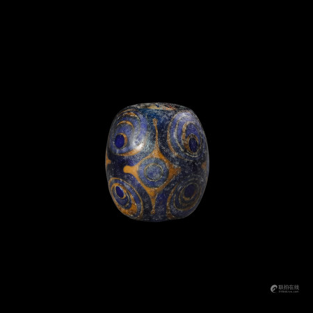 Chinese Han Dynasty Dragonfly Eye Glass Beads