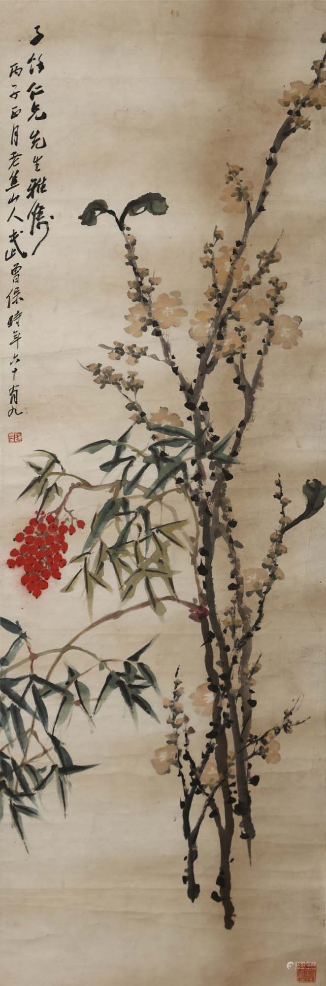 武曾葆 花卉