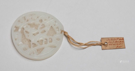 Chinese Export Jade Pendant