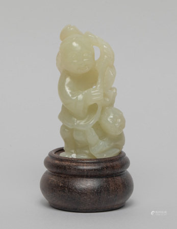 Estate Chinese Jade Figure
