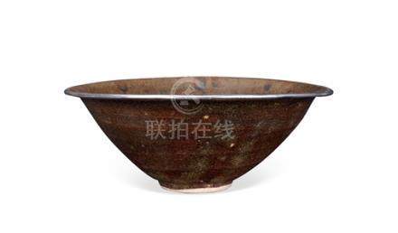 宋代 定窯茶葉沫釉盞