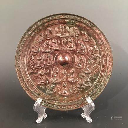 Chinese Bronze Mirror