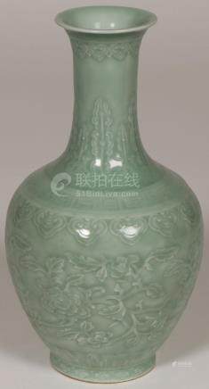 A CHINESE CELADON VASE