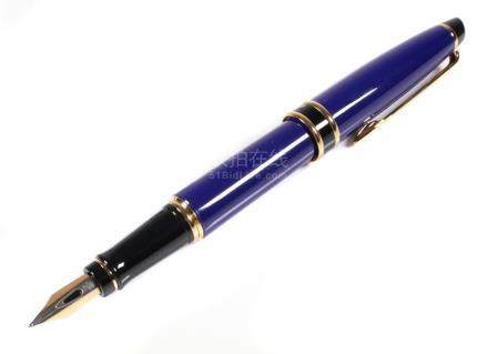 WATERMAN Blue MK1 Expert M Nib Fountain Pen