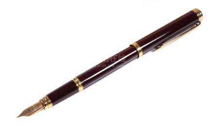 Waterman Gentleman 18K Gold M Nib Fountain Pen