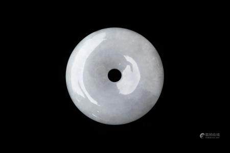 平安扣翡翠吊坠