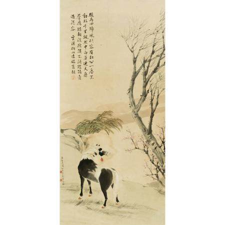 李芳园、顾伯达 溪岸神骏