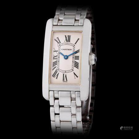 Cartier. Fine and Elegant Tank Americaine