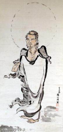 
      Chinese Wall Painting, Young Buddha
  