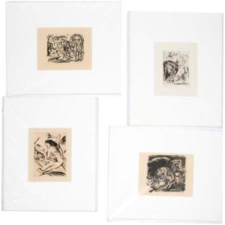 
      Paul Kleinschmidt, (4) etchings
  