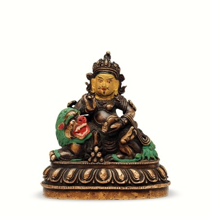 西藏?十七世纪 财宝天王