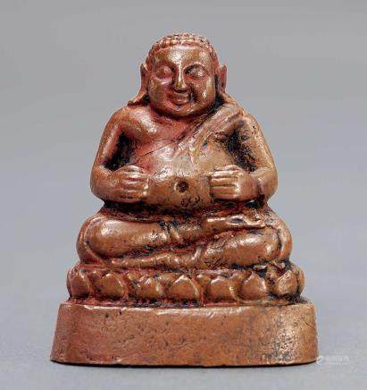 明 銅彌勒    