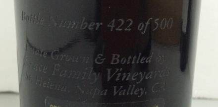 GRACE FAMILY VINEYARD CABERNET SAUVIGNON ESTATE (SPECIAL EDITION)/GRACE FAMILY VINEYARD CABERNET SAUVIGNON ESTATE (SPECIAL EDITION)