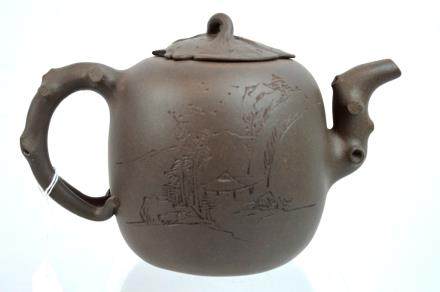 Wu Yungen: Chinese Yixing Plant Shaped Teapot