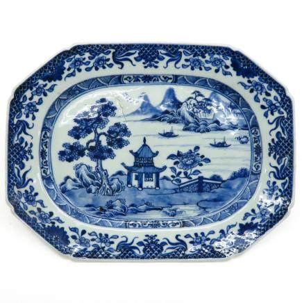 China Porcelan Platter Circa 1800