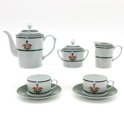 Cartier Porcelain Coffee Service
