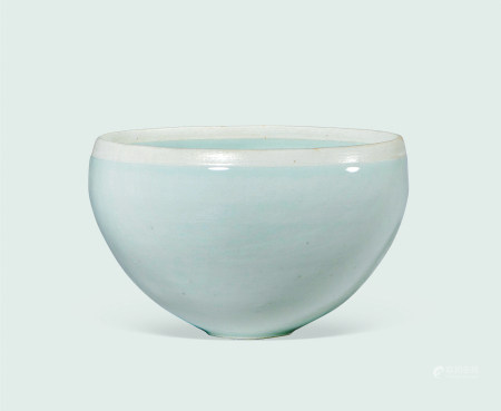 明 湖田窑青釉钵