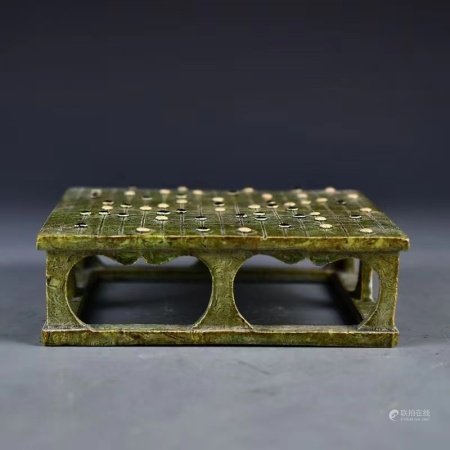 旧藏 胶胎釉棋盘