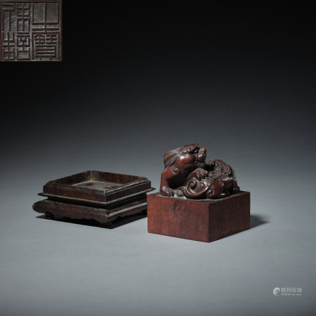 Qing Dynasty, Wooden Seal