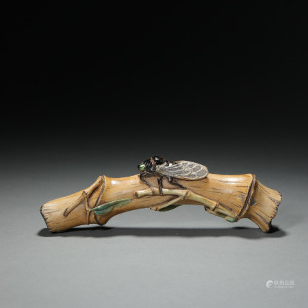  Qing Dynasty, Porcelain, Pen rack
