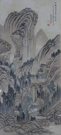 王翚 山水