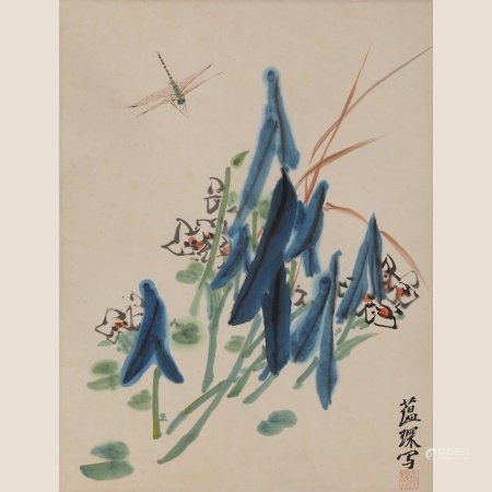 当代 许鸿宾（b.1935） 花卉草虫