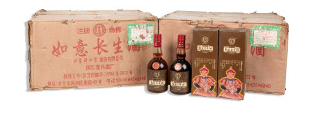 2000年产北京同仁堂「如意长生酒」（大瓶装）