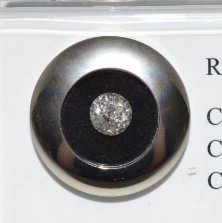 Loose 2.62ct. Round cut diamond, H/ I2