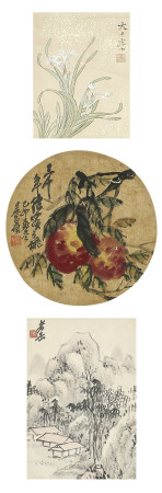 张大千、吴昌硕 三挖
