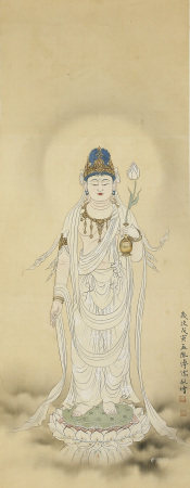溥儒 观音
