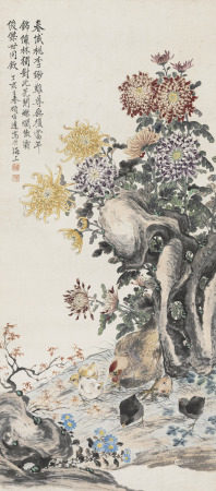 顾伯达 花鸟