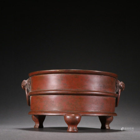 CHINESE BRONZE CENSER