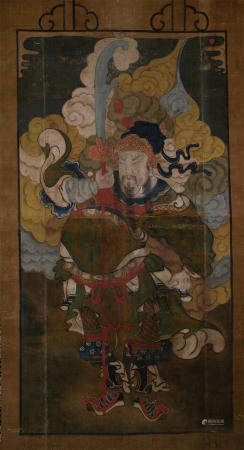 佚名　武人圖