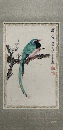 谢稚柳  花鸟