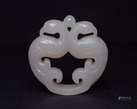 清 和田玉鸟