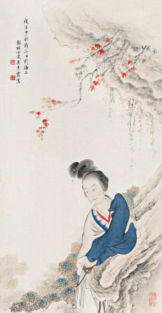 吴青霞 1938年作 仕女