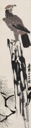 齐白石  英雄独立