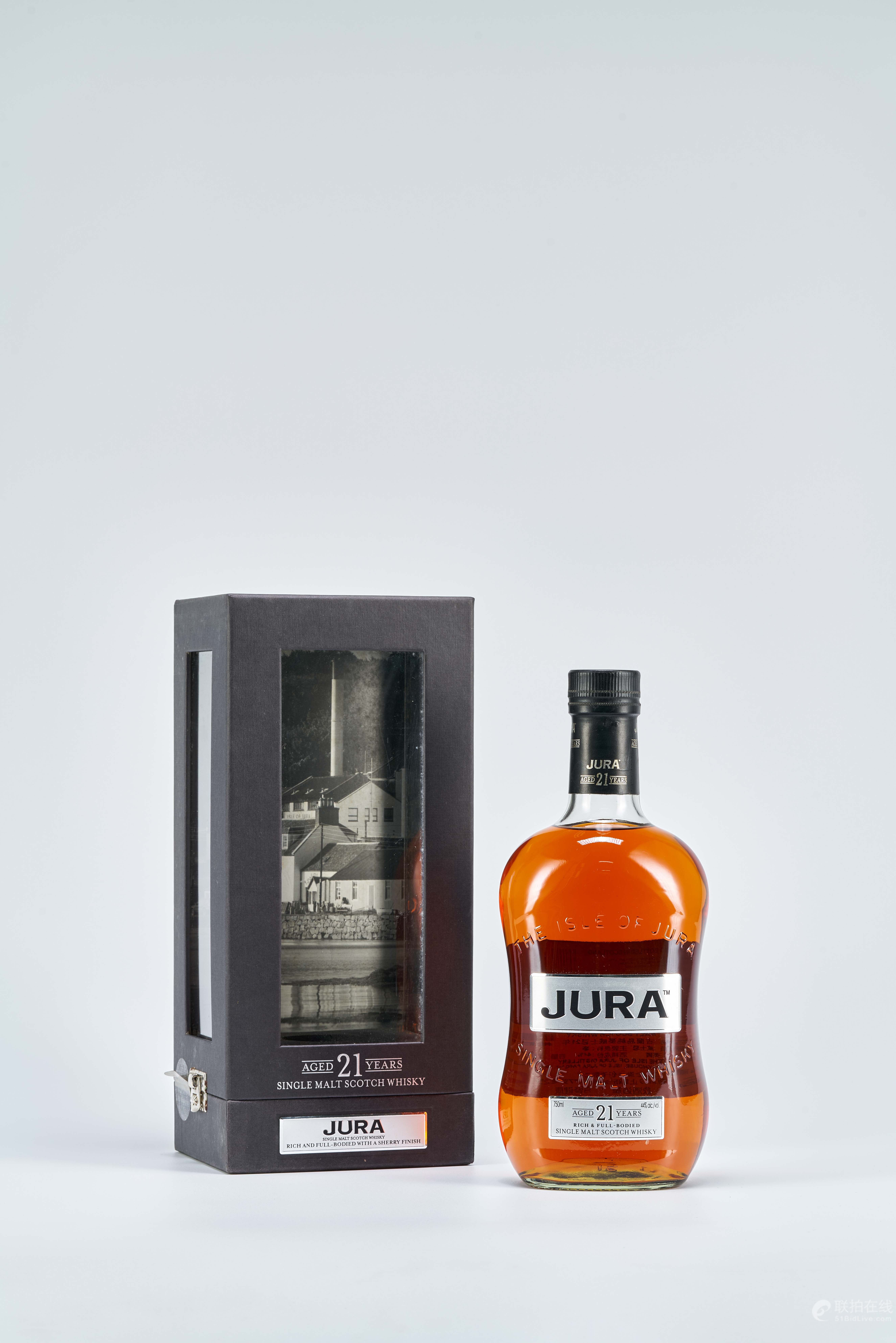 2012年 2012年旧版Jura21年建厂200周年纪念款威士忌  