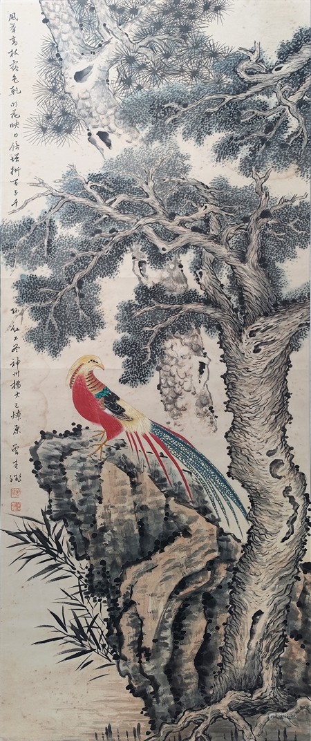 曾杏绯 松柏长寿