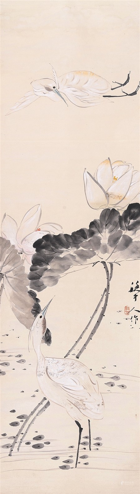 江春 花鸟